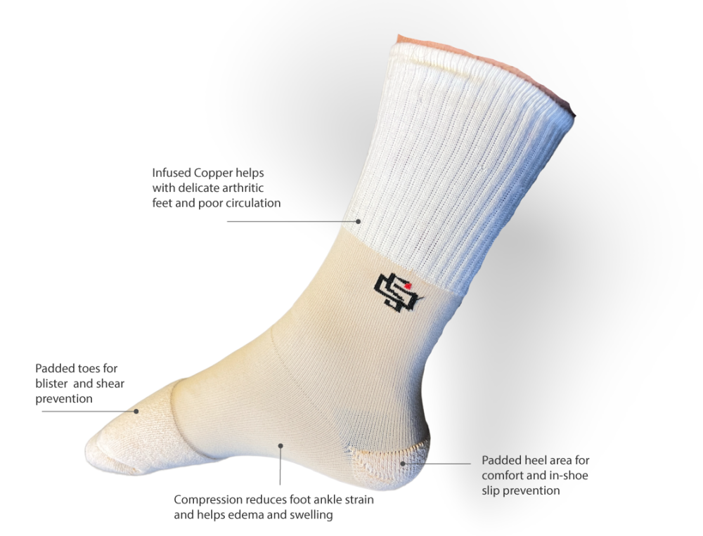 Diabetic Sock Features and Design