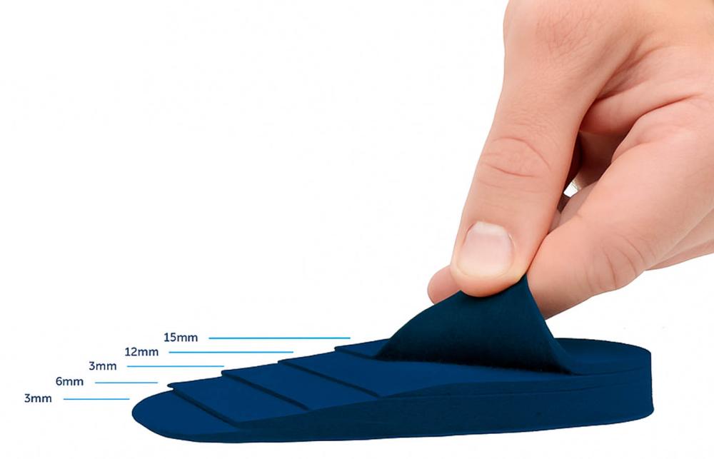 Heel Lift with Adjustable Layers