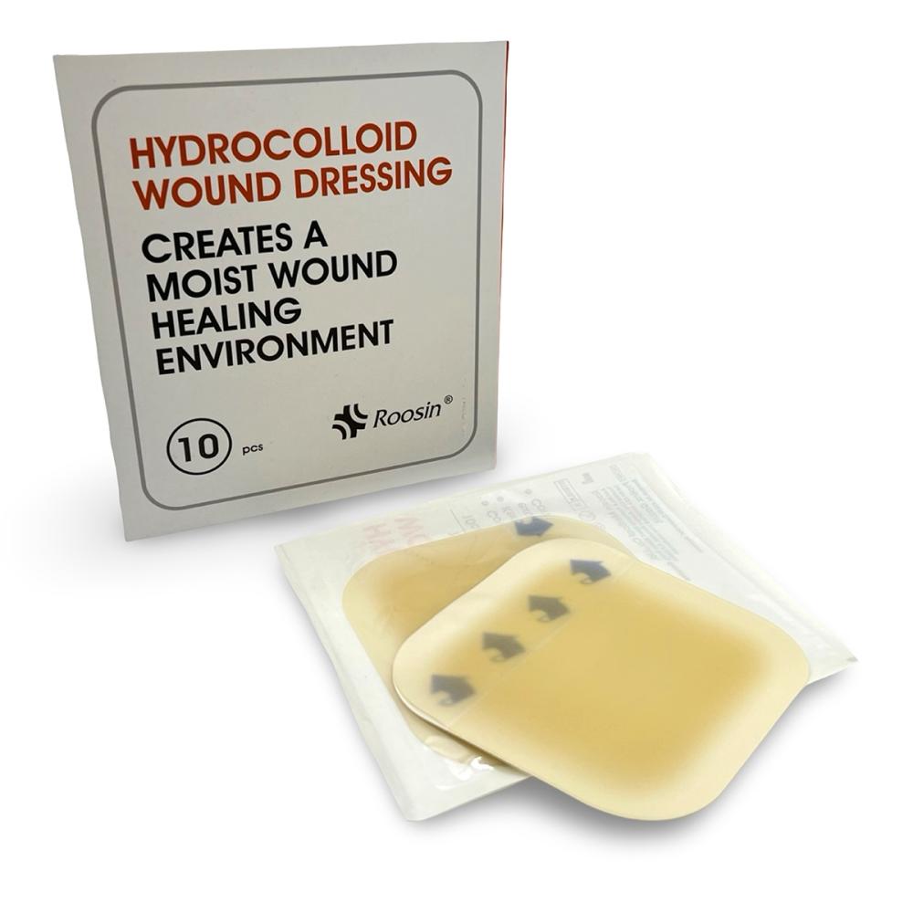 Hydrocolloid Wound Dressing Extra Thin 10cm x 10cm | For Exuding Wounds