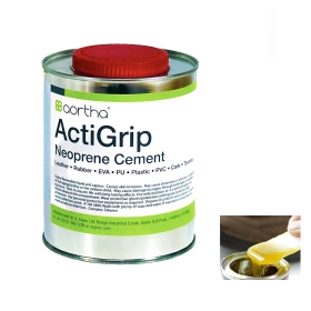 Actigrip Rubber Adhesive Cement Glue - 1 Litre