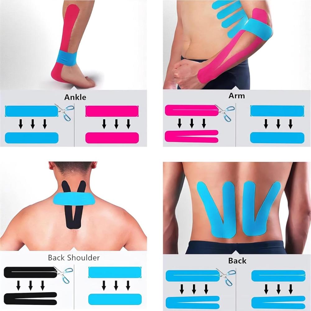 Physioworx KT kinesiology tape roll placement tips