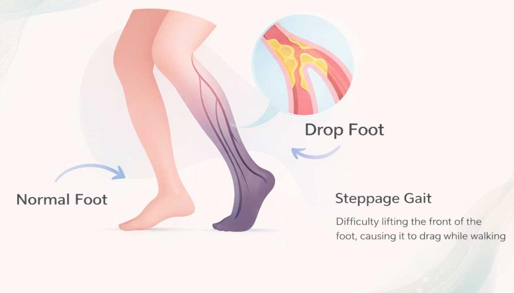 Drop Foot Illustrated