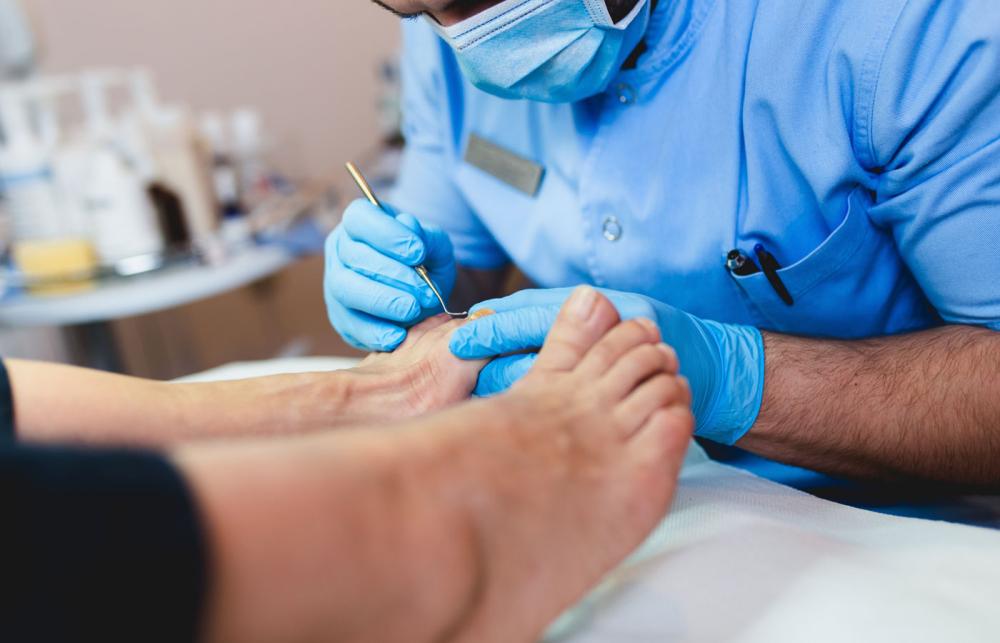 Podiatrist at Work