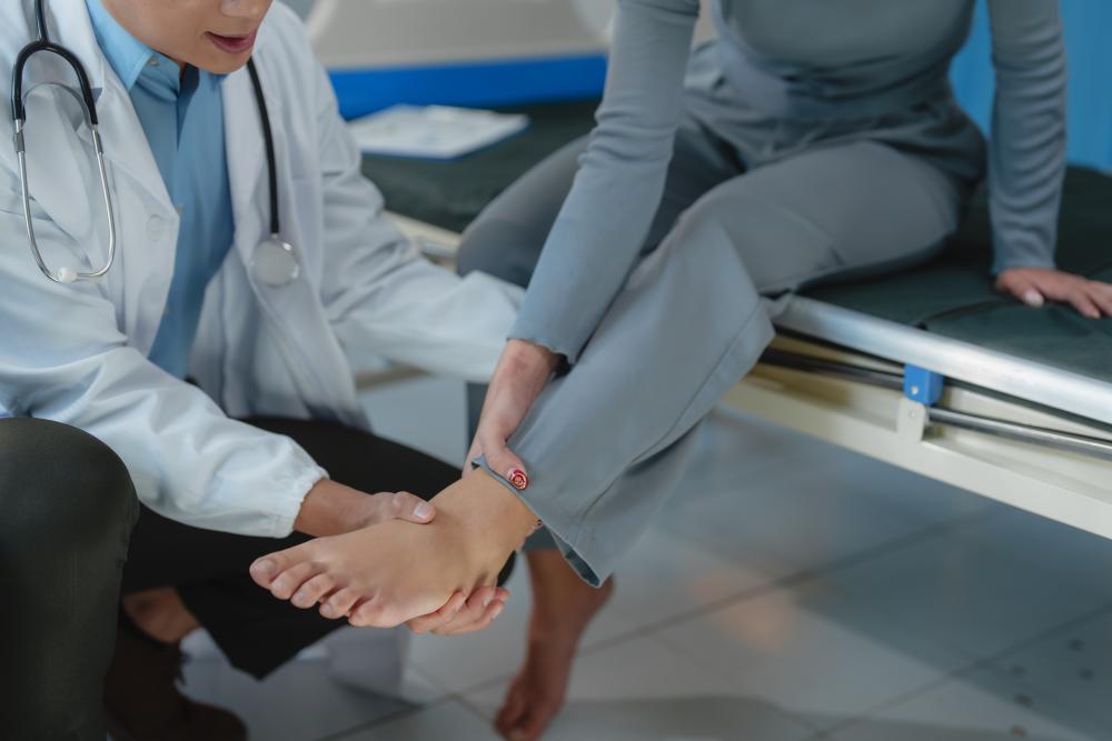 broken foot