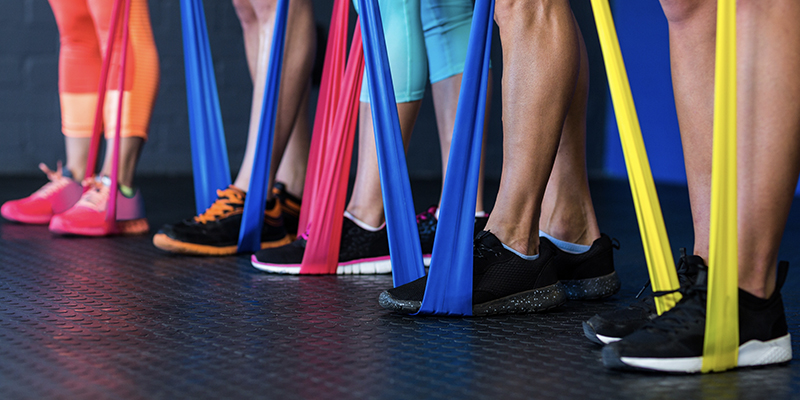 Resistance Band in Use