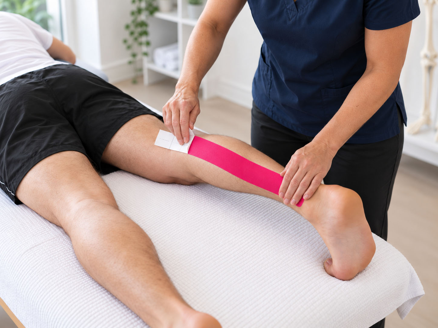 Calf Kinesiology Taping