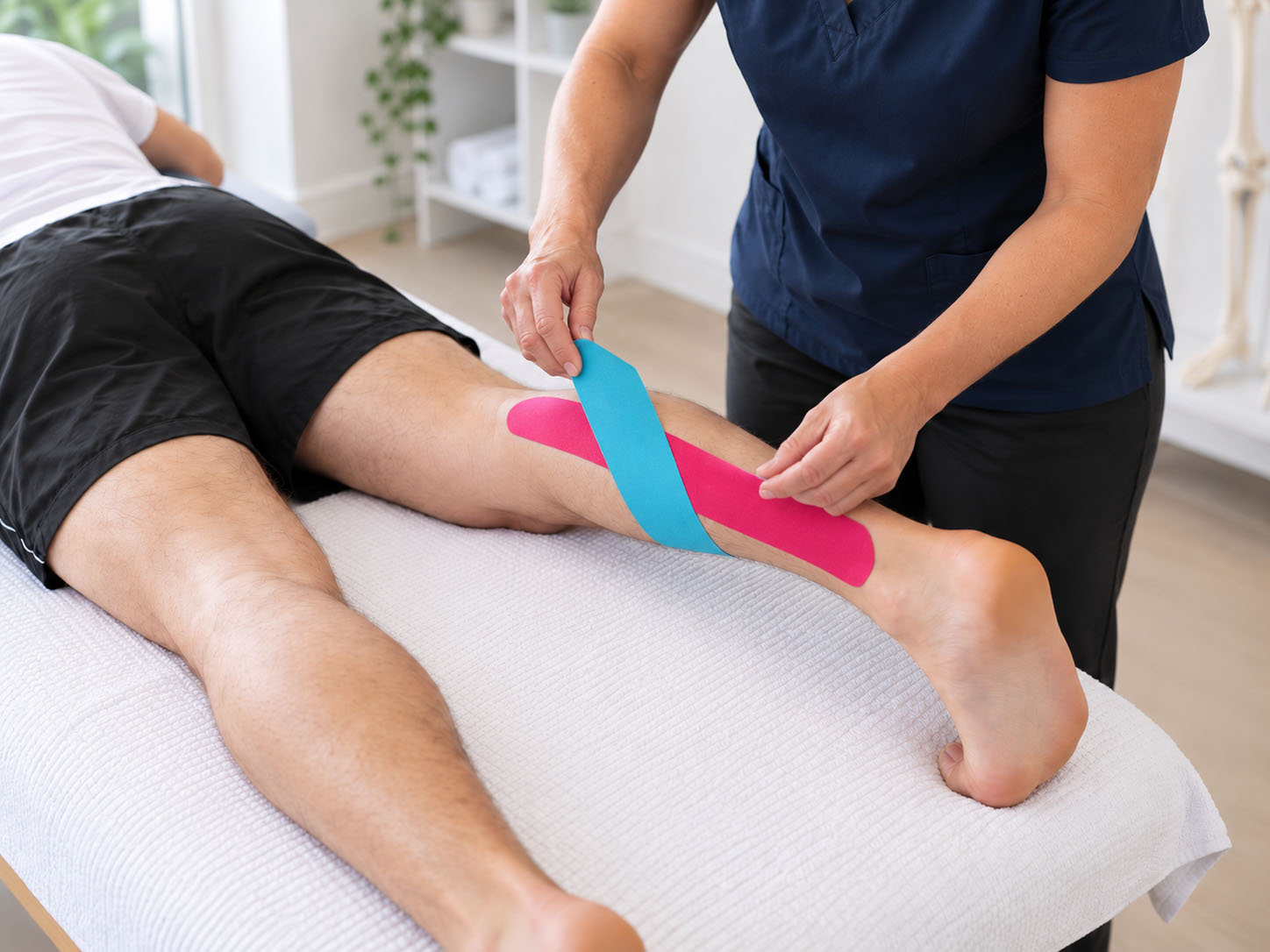 Calf Kinesiology Taping