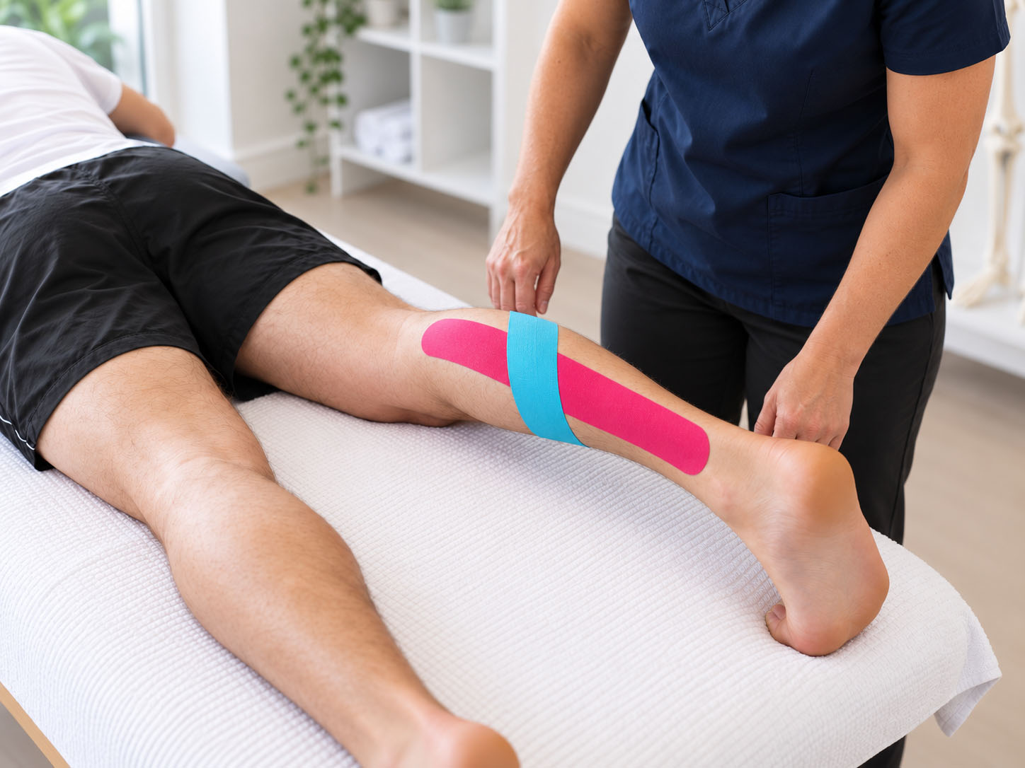 Calf Kinesiology Taping