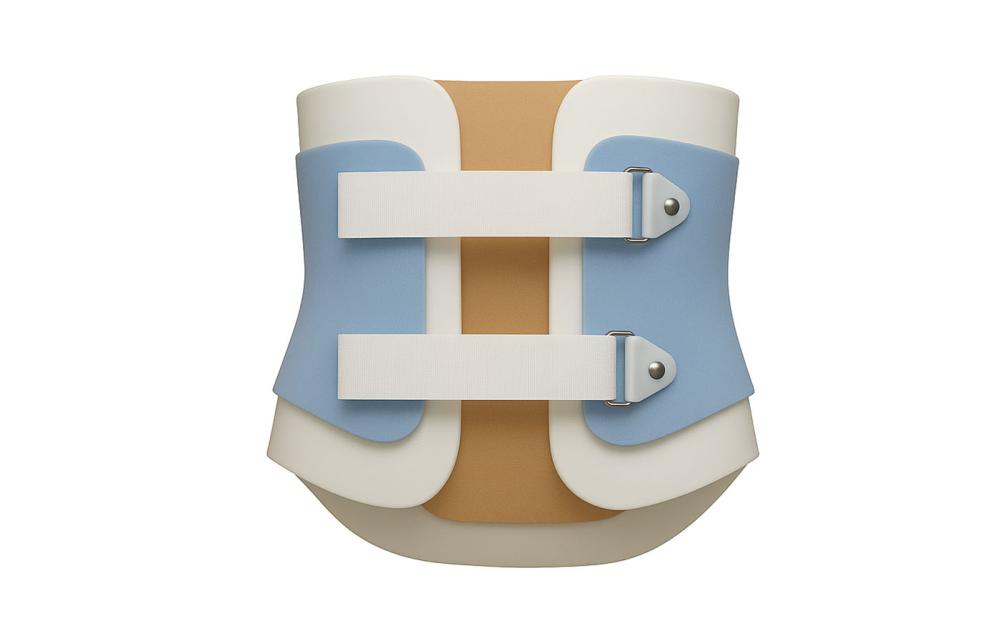 Plastazote in a back brace