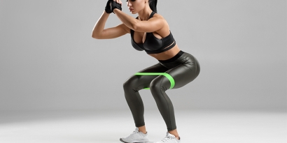 Resistance Band Squats