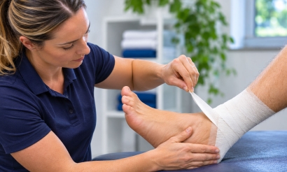 Application of Physio Tape