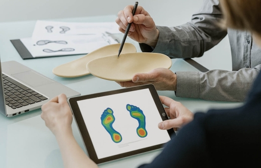 3D Insoles being designed