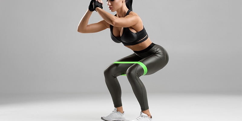Resistance Band Squats