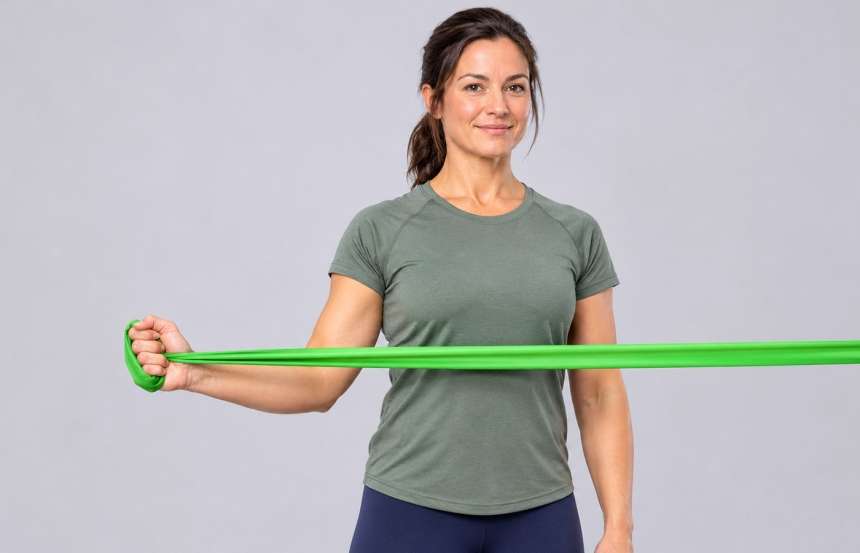 Resistance Band for Shoulder Work