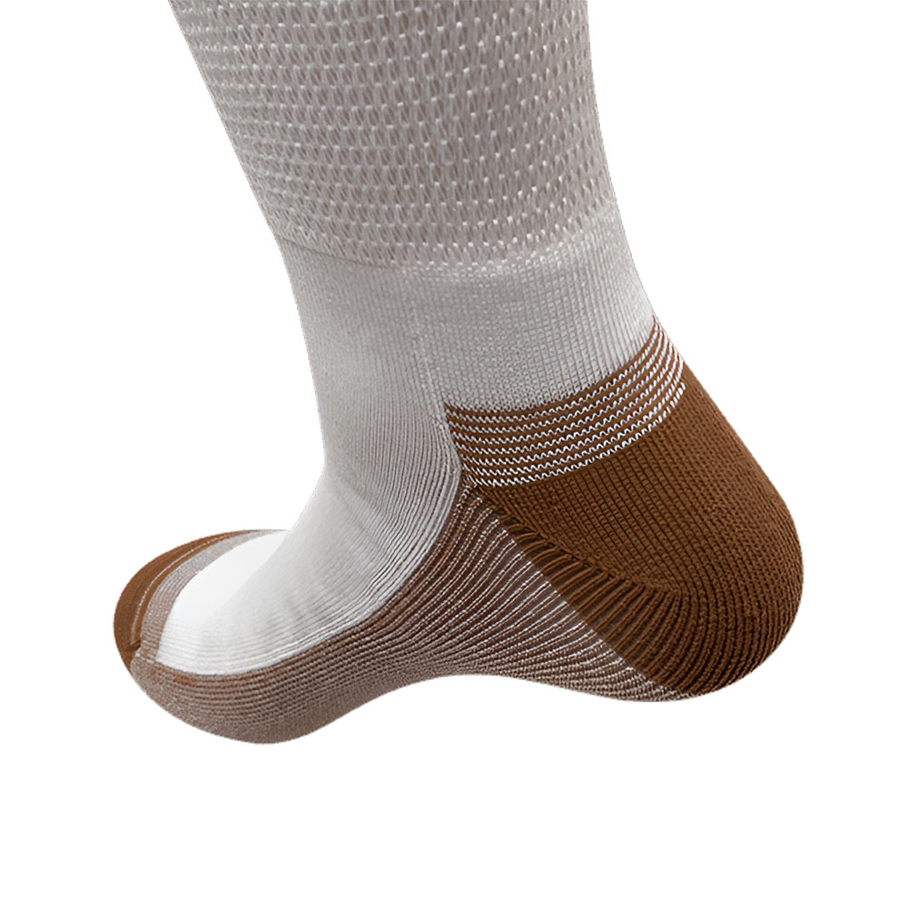Rear view copper sock