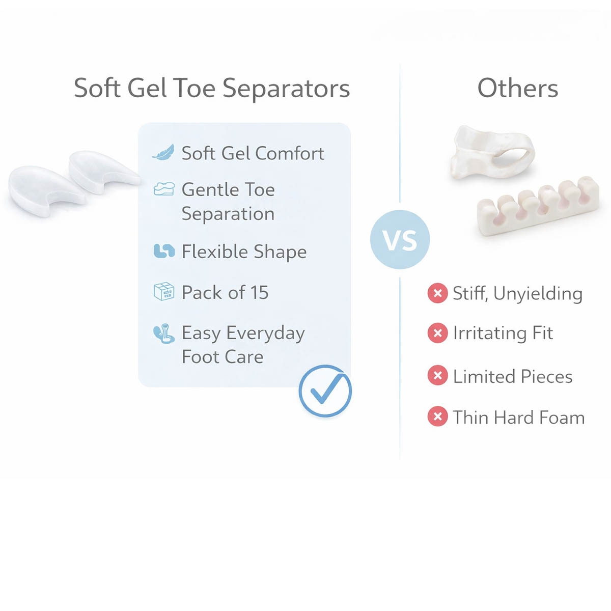 Silipos Gel Toe Separators