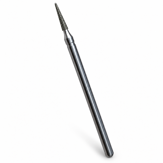 Kiehl Diamond Bur Medium - Fine Cone Pointed - Short Body - Diameter 1.4mm
