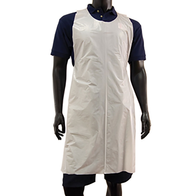Plastic Aprons - White - Ideal for Clinicians 