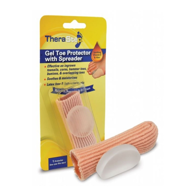 Silipos Therastep Gel Toe Protector with Spreader