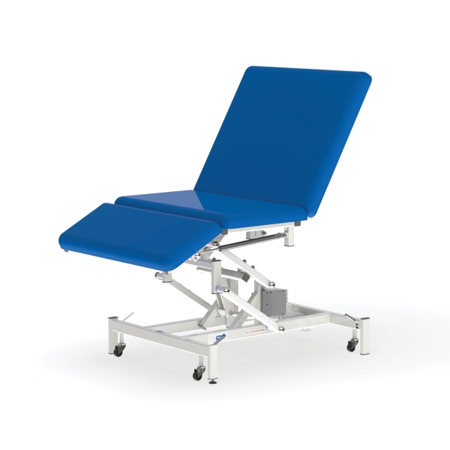 Bariatric 3 Section Physio Bed with Electric Back Rest Motor