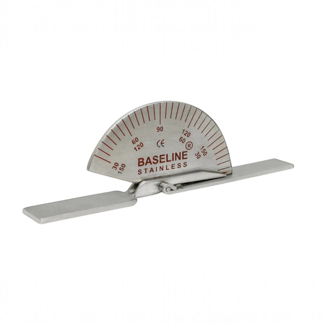 Baseline® Plastic Goniometer - Finger - Flexion to Hyper-Extension
