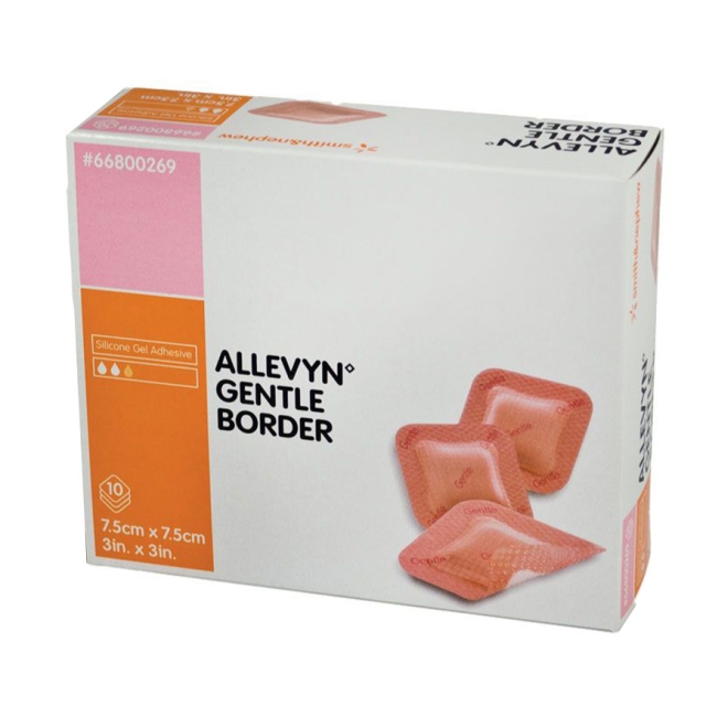 Allevyn AG Gentle Border Dressing