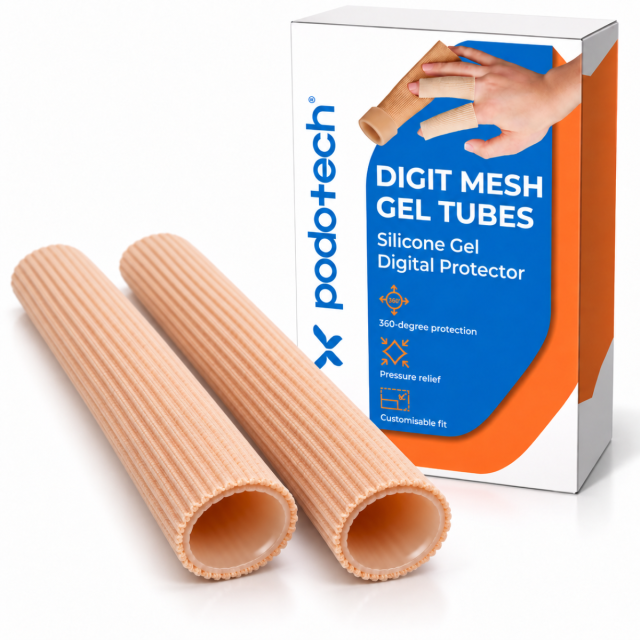 Podotech Digit Mesh Gel Tubes for Toes and Fingers