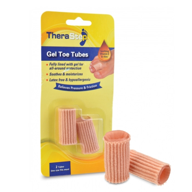 Therastep Gel Toe Tubes with Medical Gel