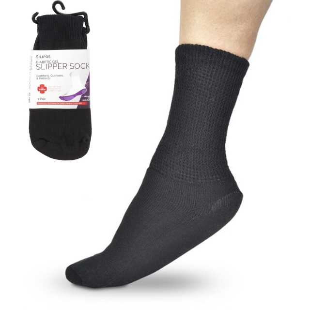 Silipos Diabetic & Arthritic Gel Socks