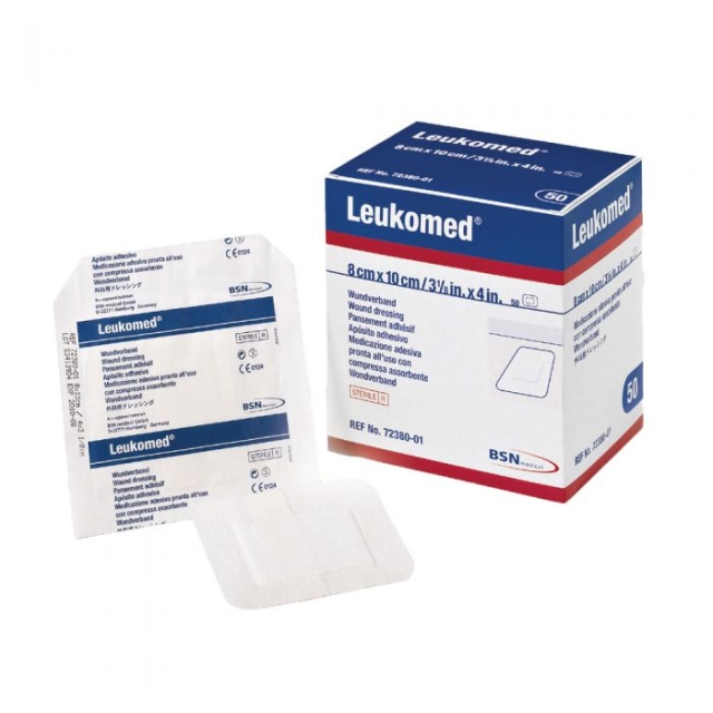 Leukomed - Sterile Absorbent Dressing - 8 x 10cm