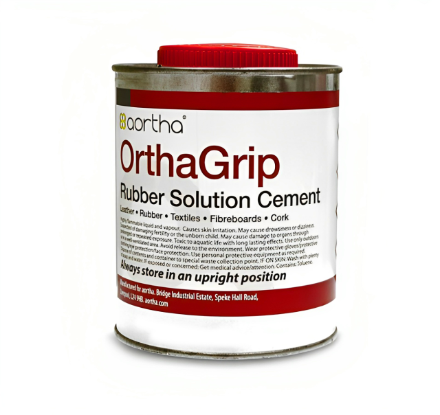 Aortha OrthaGrip Rubber Solution Contact Adhesive - Ultimate Glue for Rubber