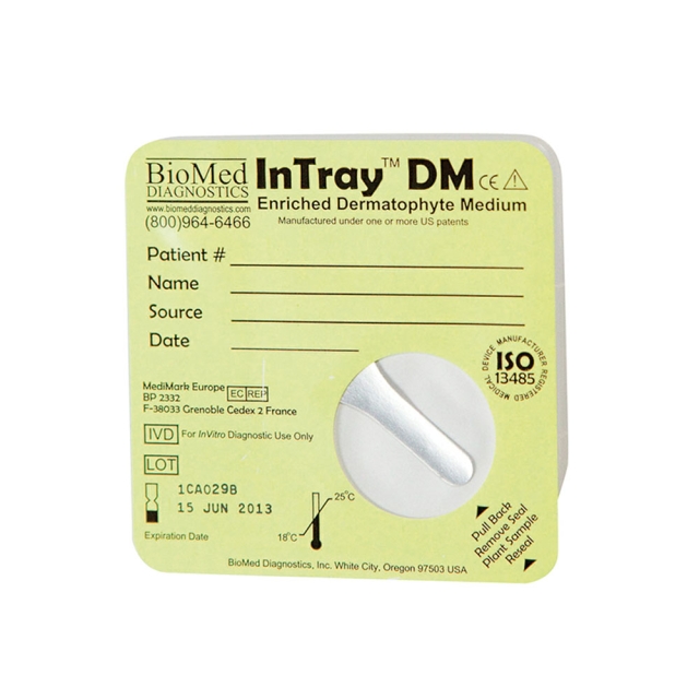 InTray DM for Dermatophyte Testing