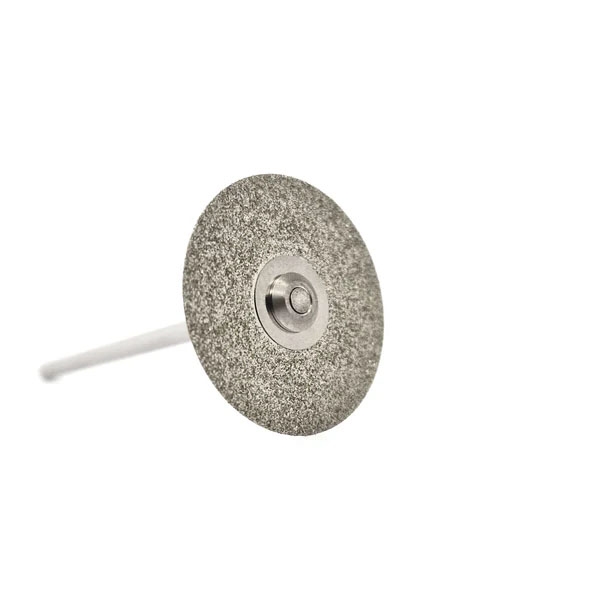 Kiehl Flexible Diamond Abrasive Disc and Mandrel 22mm Rough grit Autoclavable