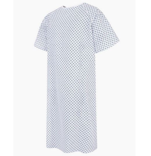 Reusable Patient gown, autoclavable, universal adult size