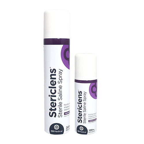 STERICLENS Sterile Saline Spray.