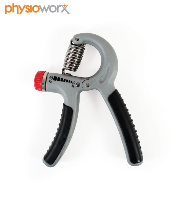 Physioworx Adjustable Hand Grip | Increase Strength in Grip | Suitable for Rehabilitation and Conditioning 