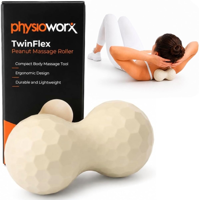 Physioworx TwinFlex Peanut Massage Roller