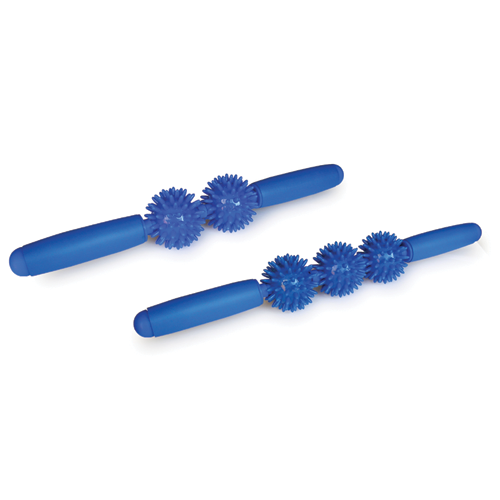 Physioworx Massage Rollers | Reflexology | Trigger Points | Hamstring, Back and Neck Muscles 