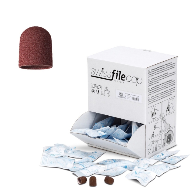 Swiss File Podiatry Abrasive Caps