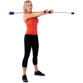 Flexibar - Zumba Toning Sticks | Fitness Body Bars to Strengthen Arms, Back and Shoulders | Improve Posture