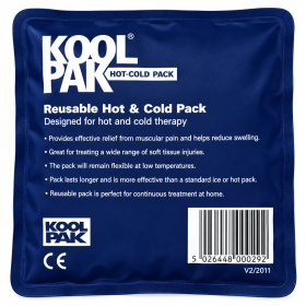 Koolpak Reusable Hot and Cold Pack - 13cm x 14cm