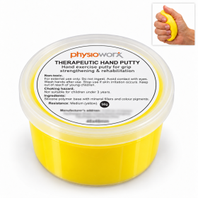 Physioworx Therapeutic Hand Therapy Putty - X Soft - Yellow