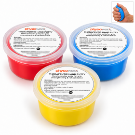 Therapeutic Putty - 3 Pack Kit different densities