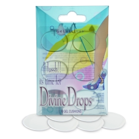 GeLuscious Divine Drops | With Anti-bac Biofoam | Cushion and relieve tender foot areas