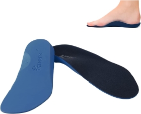 Slimflex Comfort - High Density - Full Length Orthotic Insoles Ideal For Achilles Tendinitis 