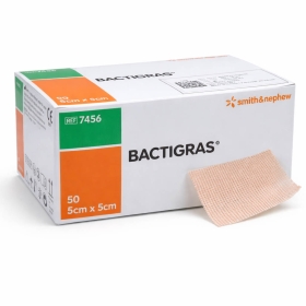 Bactigras Sterile Gauze Dressings - 5cm x 5cm