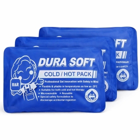 Ice Pack Cold Pack Reusable - 10cm x 15cm (Pack of 3)