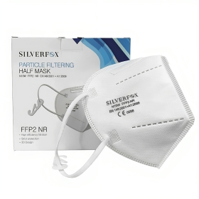 Silverfox FFP2 NR Face Mask - Box of 10 | Individually Packed