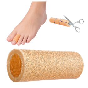Tubular Toe Foam with Overlap - 25cm