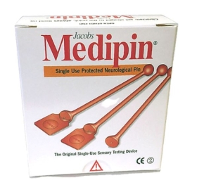 Medipin early diagnosis - safe and single use neurological pin - pack of 100